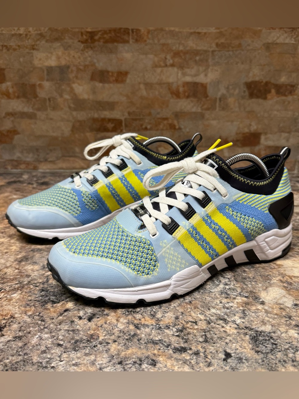 RARE AUTHENTIC 2016 ADIDAS ORIGINALS X PALACE EQT PRIMEKNIT SIZE 9.5 SHOES